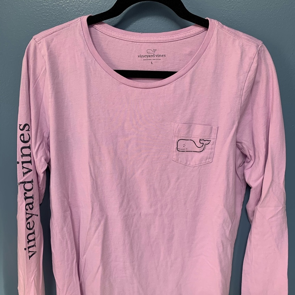 Vineyard Vines Size L Purple Long Sleeve